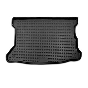 Honda Fit Trunk Mat - Omac - TPE - Black - '06-'08